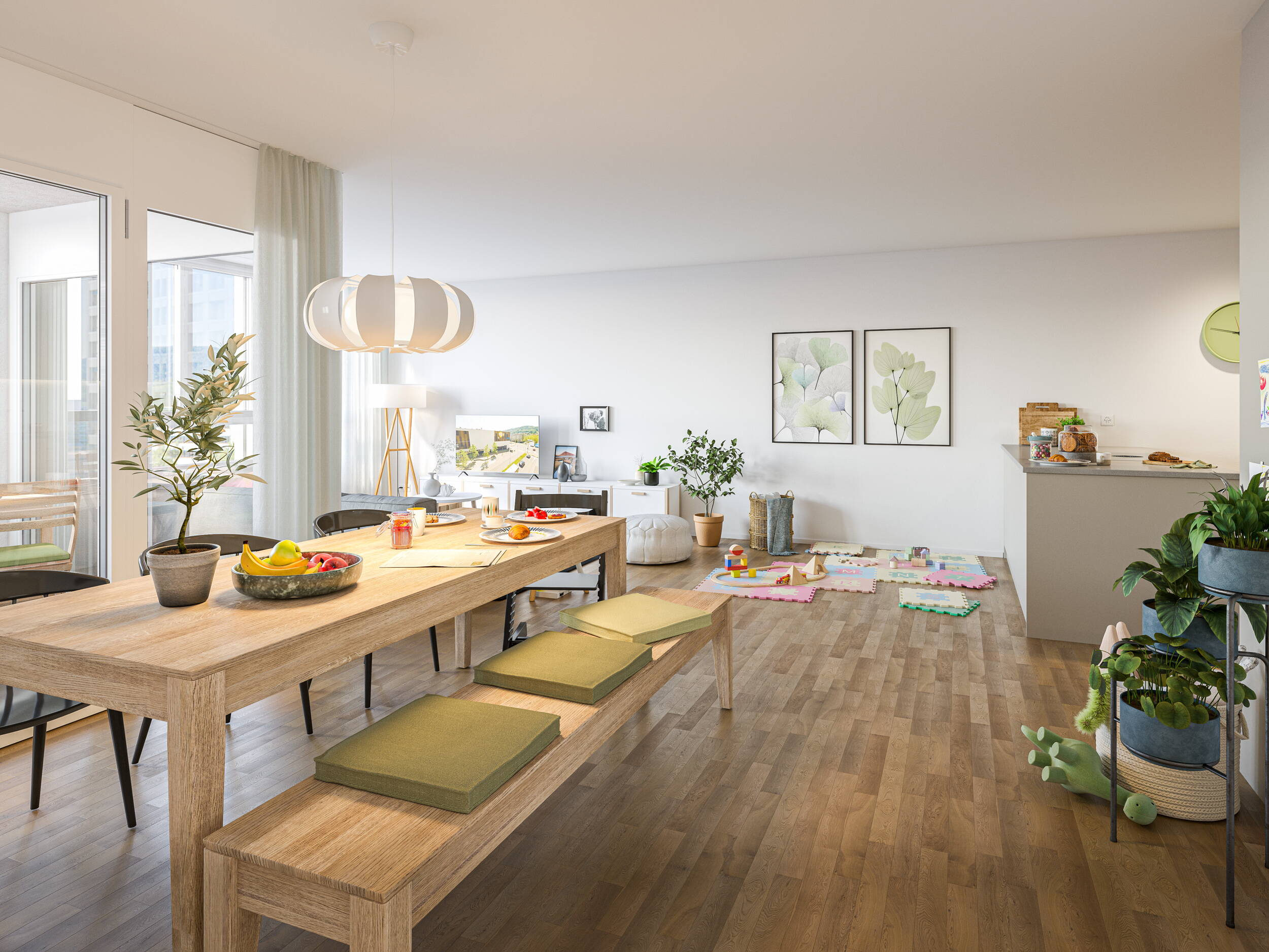 Tivoli Garten, Spreitenbach, MotionPanos, 360° Panoramen, Immobilienvisualisierungen, Architekturvisualisierungen, virtueller Rundgang, RoomFinder, Visualisierung Aussen, Drohnenaufnahmen, Virtuelle Innenarchitektur, Wohnen, Gewerbe, Wohnzimmer